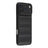 iPhone 17 Pro Pufferjakke Stødfast TPU-cover - Sort