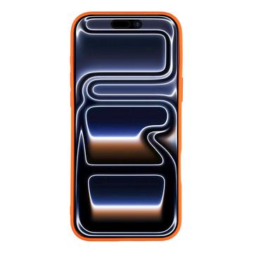 iPhone 17 Pro Pufferjakke Stødfast TPU-cover - Orange