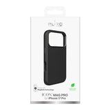 iPhone 17 Pro Puro Icon Mag Pro Silikone Cover - Sort