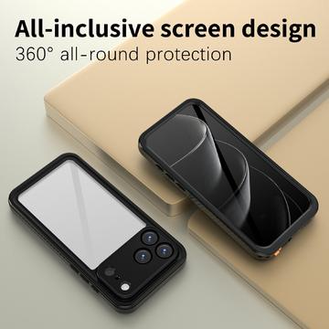 iPhone 17 Pro Redpepper FS IP68 Vandtæt Cover - Sort