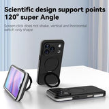 iPhone 17 Pro Redpepper IP68 MagSafe vandtæt cover med kickstand - Sort