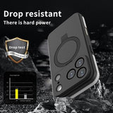iPhone 17 Pro Redpepper IP68 MagSafe vandtæt cover med kickstand - Sort