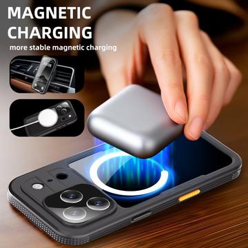 iPhone 17 Pro Redpepper IP68 Magnetisk Vandtæt Cover - Sort