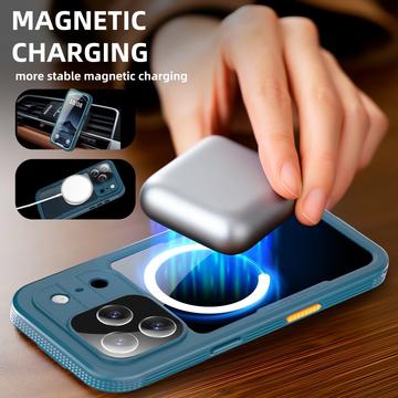 iPhone 17 Pro Redpepper IP68 Magnetisk vandtæt cover - Blå