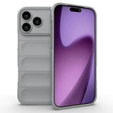 iPhone 17 Pro Rugged TPU Cover - Lysegrå
