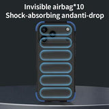 iPhone 17 Pro Rugged TPU Cover - Lysegrå