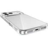 iPhone 17 Pro Saii 2-i-1 TPU Cover & Skærmbeskyttelse Hærdet Glas