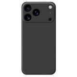 iPhone 17 Pro Stødsikkert Silikone Cover - sort