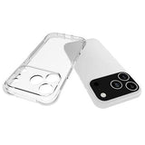 iPhone 17 Pro Stødtæt TPU Cover - Gennemsigtig