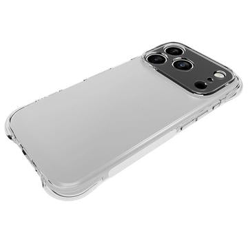 iPhone 17 Pro Stødtæt TPU Cover - Gennemsigtig