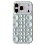 iPhone 17 Pro Silikone cover med sugekop - grøn