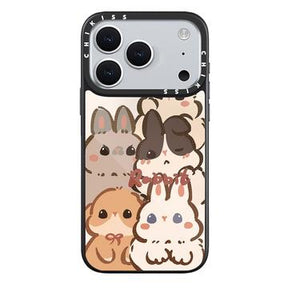 iPhone 17 Pro Slim MagSafe Hybrid Cover - Bunnies