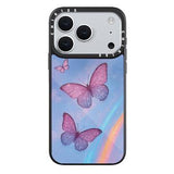 iPhone 17 Pro Slim MagSafe Hybrid Cover - sommerfugle