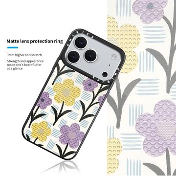 iPhone 17 Pro Slim MagSafe Hybrid Cover - blomster