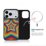 iPhone 17 Pro Slim MagSafe Hybrid Cover - Stjerner