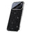 iPhone 17 Pro Mousserende Glitter Hybrid Cover - Sort