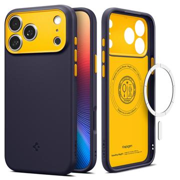 iPhone 17 Pro Spigen Nano Pop MagFit Cover - Blåbær marineblå