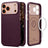 iPhone 17 Pro Spigen Nano Pop MagFit Cover - Bourgogne bønne