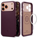 iPhone 17 Pro Spigen Nano Pop MagFit Cover - Bourgogne bønne