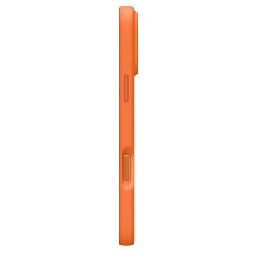 iPhone 17 Pro Spigen Silicone Fit MagFit Cover - Kosmisk Orange