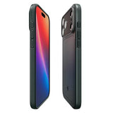 iPhone 17 Pro Spigen Thin Fit Mag MagSafe Cover - Afgrund grøn