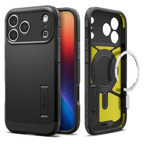 iPhone 17 Pro Spigen Tough Armor T Mag Cover - Sort