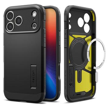 iPhone 17 Pro Spigen Tough Armor T Mag Cover - Sort