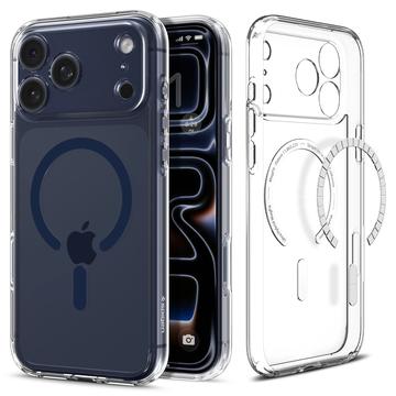 iPhone 17 Pro Spigen Ultra Hybrid Mag Cover - Klar / Dybblå