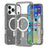 iPhone 17 Pro Stylish Glitter Series Hybrid Cover - MagSafe kompatibel - Sort