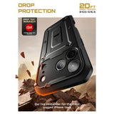 iPhone 17 Pro Supcase Unicorn Beetle Pro Hybrid Cover - Sort