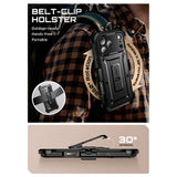iPhone 17 Pro Supcase Unicorn Beetle Pro Hybrid Cover - Sort