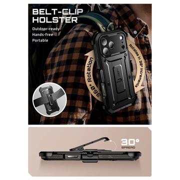 iPhone 17 Pro Supcase Unicorn Beetle Pro Hybrid Cover - Sort