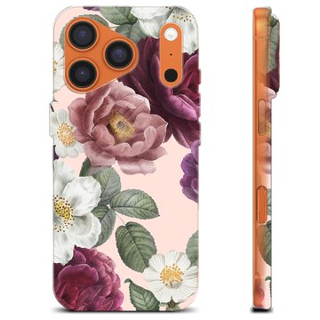 iPhone 17 Pro TPU Cover - Romantiske Blomster