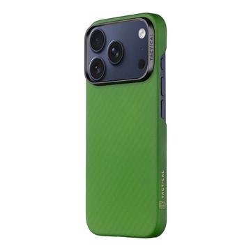 iPhone 17 Pro Tactical MagForce Aramid Cover - Grøn tudse