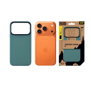 iPhone 17 Pro Tactical MagForce Aramid Cover - Blå skovskade