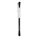 iPhone 17 Pro Tactical MagForce Hexagon Cover - MagSafe-kompatibel - sort / gennemsigtig