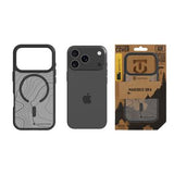 iPhone 17 Pro Tactical MagForce Hyperstealth Sika Hybrid Cover - MagSafe-kompatibel - Asfalt