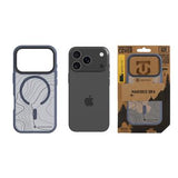 iPhone 17 Pro Tactical MagForce Hyperstealth Sika Hybrid Cover - MagSafe-kompatibel - Dybblå