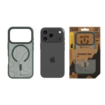 iPhone 17 Pro Tactical MagForce Hyperstealth Sika Hybrid Cover - MagSafe-kompatibel - Skovgrøn