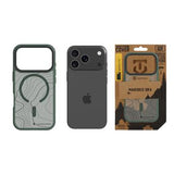 iPhone 17 Pro Tactical MagForce Hyperstealth Sika Hybrid Cover - MagSafe-kompatibel - Skovgrøn