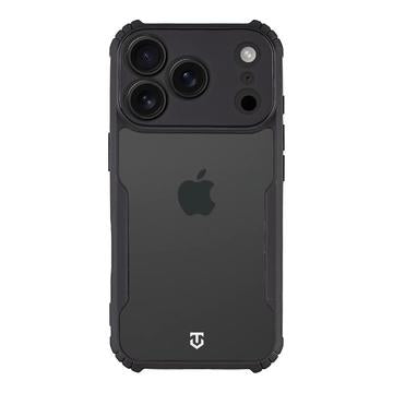 iPhone 17 Pro Tactical Quantum Stealth Cover med forstærkede hjørner - klar / sort