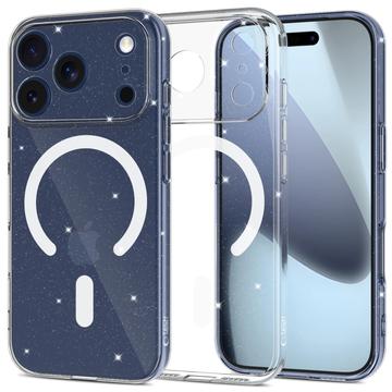 iPhone 17 Pro Tech-Protect FlexAir Glitter MagSafe TPU Cover - Gennemsigtig