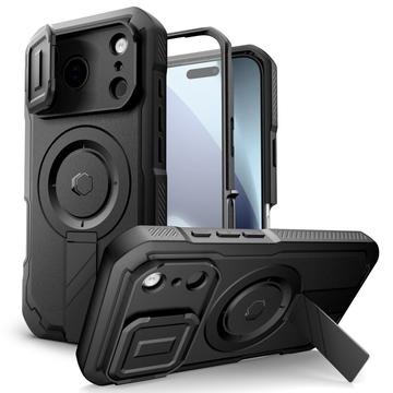 iPhone 17 Pro Tech-Protect Kevlar MagSafe Cover - Sort