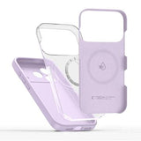 iPhone 17 Pro Tech-Protect flydende silikone cover - MagSafe-kompatibel - Lilla