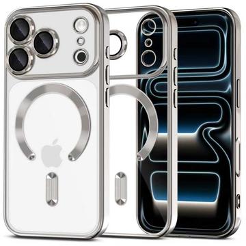 iPhone 17 Pro Tech-Protect MagFlex Cover - MagSafe-kompatibelt - Klar / Sølv