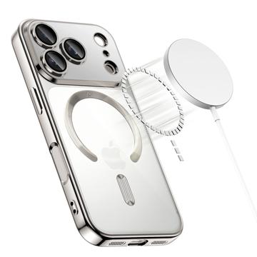 iPhone 17 Pro Tech-Protect MagFlex Cover - MagSafe-kompatibelt - Klar / Sølv