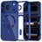 iPhone 17 Pro Tech-Protect MagFlex Cover - MagSafe-kompatibelt - Klar / Dybblå