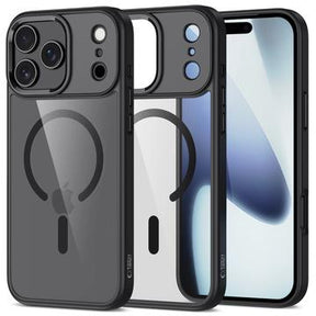 iPhone 17 Pro Tech-Protect Magmat Cover - MagSafe Kompatibel - Sort / Klar