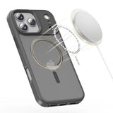 iPhone 17 Pro Tech-Protect Magmat Cover - MagSafe Kompatibel - Mat farvekridtgrå