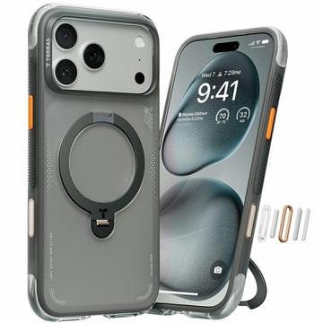 iPhone 17 Pro Torras Ostand Q3 Air MagSafe cover - Sort